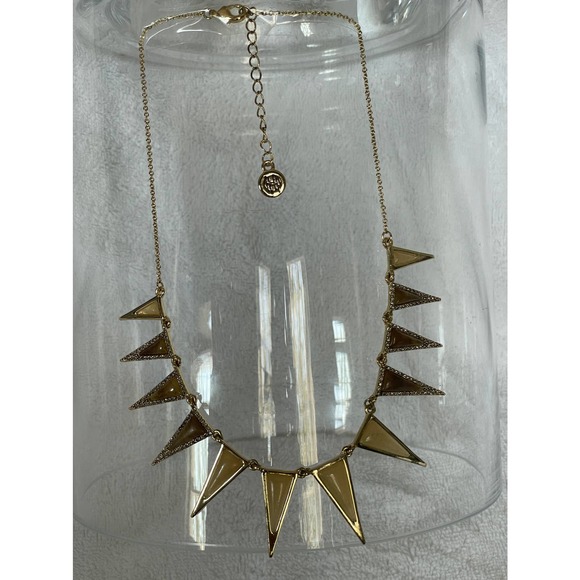 House of Harlow Echelon Collar Necklace in Gold - Picture 5 of 12